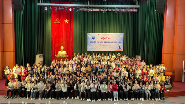 Hội thi nghiệp vụ sư phạm khoa sinh học năm học 2025–2026: Lan tỏa tinh thần sư phạm – Tỏa sáng bản lĩnh sinh viên