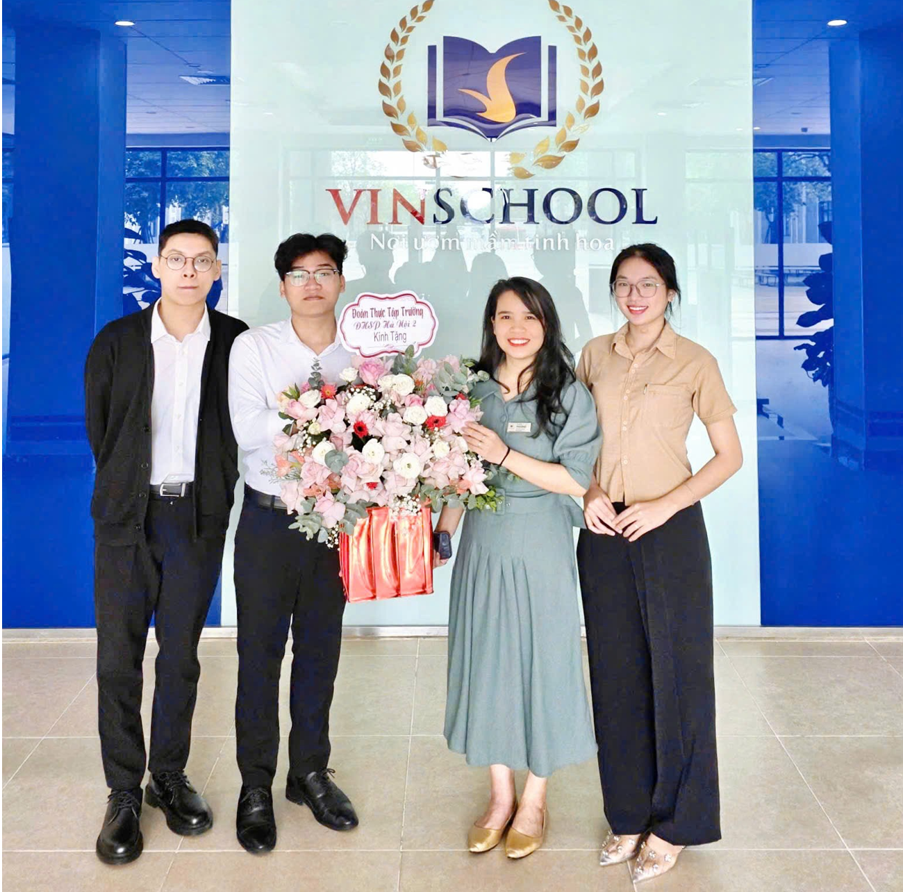 Hành trình Thực tập sư phạm tại Vinschool The Harmony – trải nghiệm đáng nhớ của sinh viên Khoa Sinh học